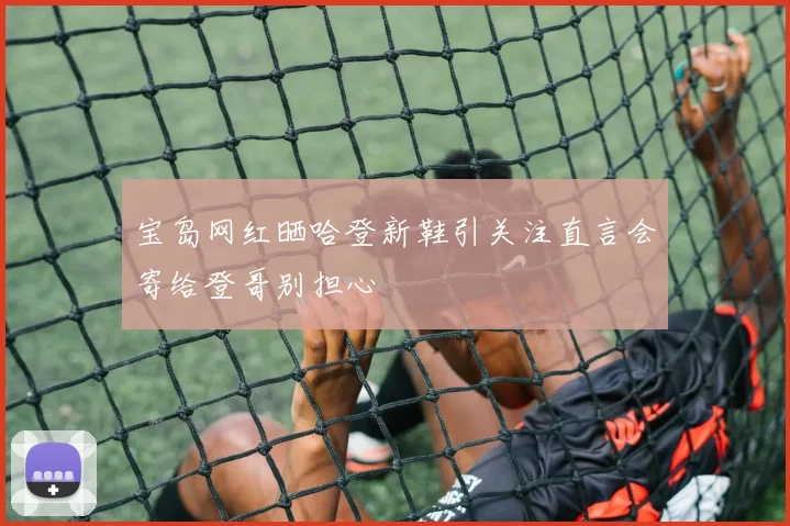 宝岛网红晒哈登新鞋引关注直言会寄给登哥别担心